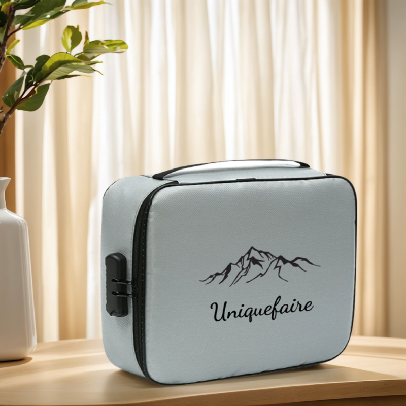 Sac à Documents Anti-feu avec Mots de Passe pour Voyager