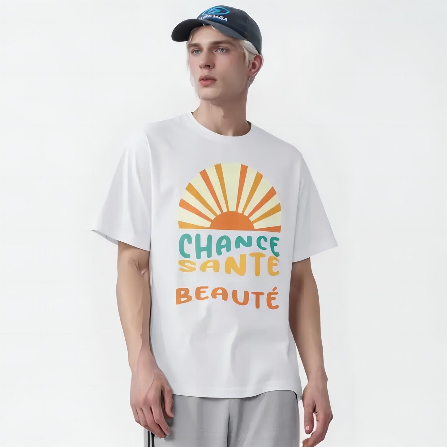 T-shirt en 100% coton personnalisé avec texte pour adulte