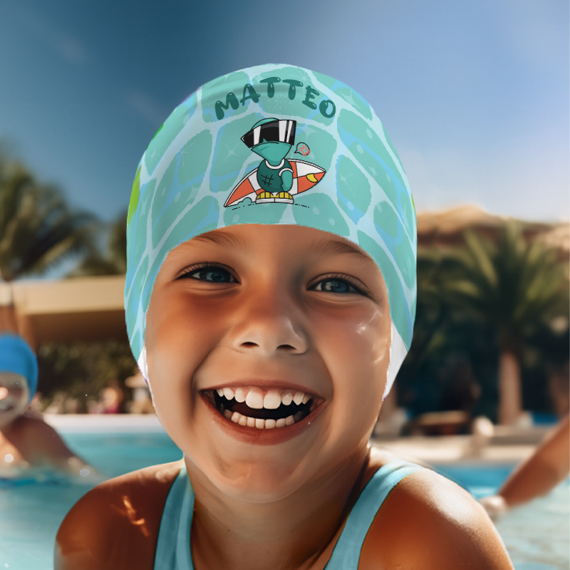 Chapeau de Natation pour Enfants Durable et Imperméable pour Filles Garçons Adolescents Agés de 3 à 15 ans