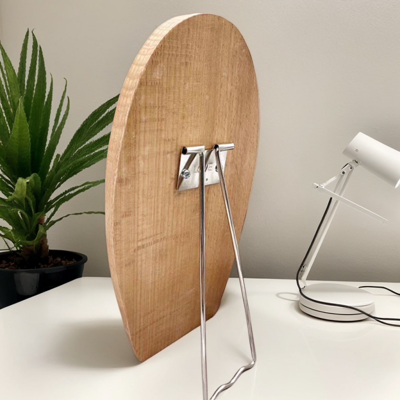 Ornement Religieux en Hêtre pour Famille Décoration Intérieure Personnalisable