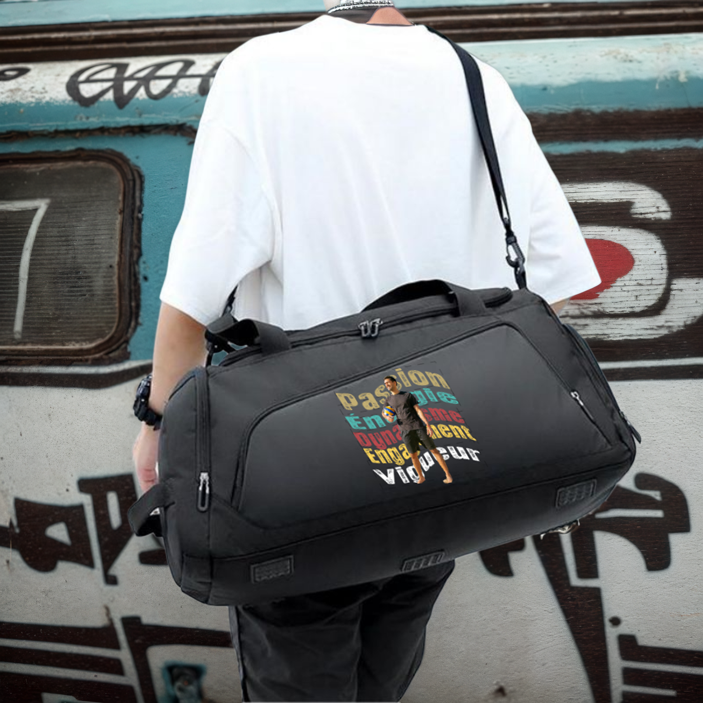 Sac de Sport Étanche Grande Capacité Polyvalence Idéal pour Voyages et Amateurs de Sports