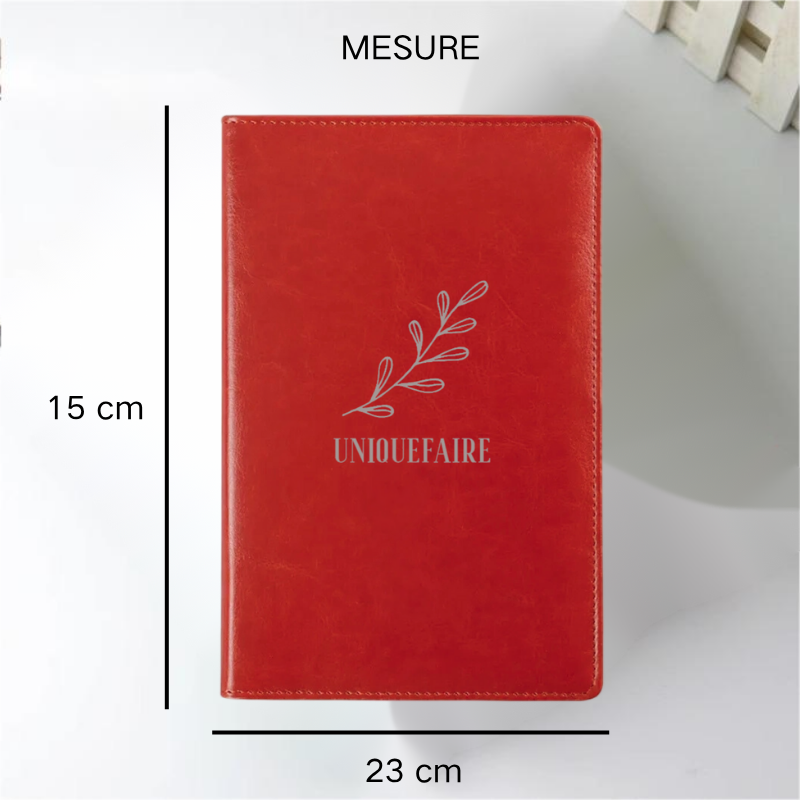 Porte-menu A5 en Cuir PU Personnalisé pour Hôtels, Restaurants, Cafés et Bureaux
