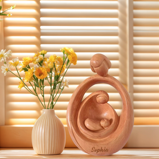 Ornement de Dable Personnalisé avec Nom Cadeau pour Famille Décoration Pâque