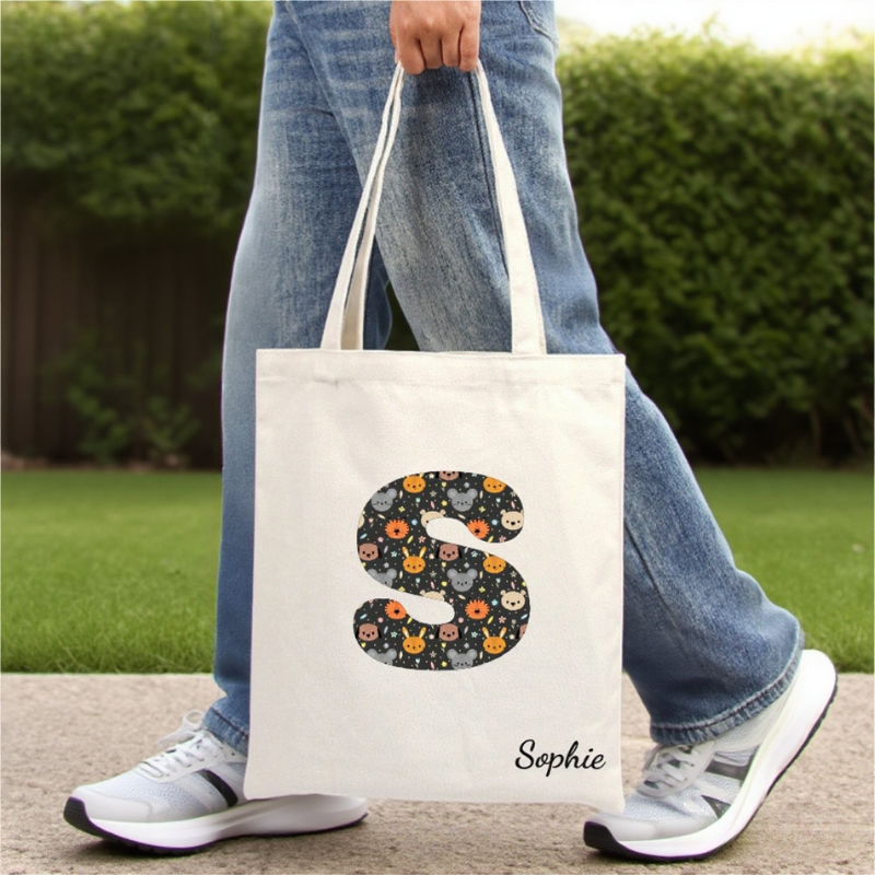 Sac en Toile à Personnaliser avec Multi-couleurs