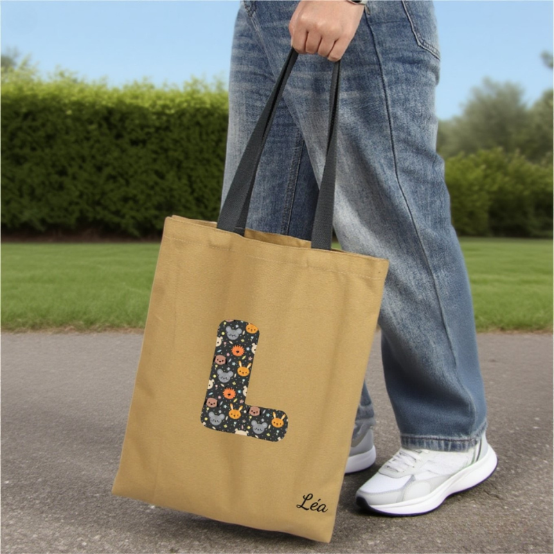 Sac en Toile à Personnaliser avec Multi-couleurs