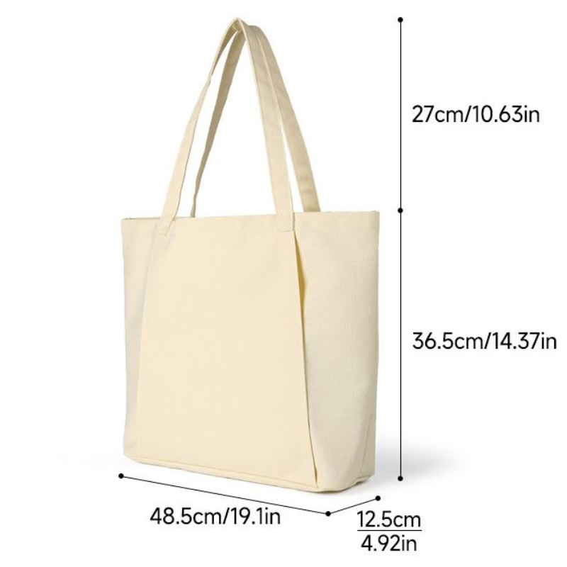 Sac en toile personnalisé multifonctionnel de grande capacité pour tapis de yoga (tapis de yoga non inclus)