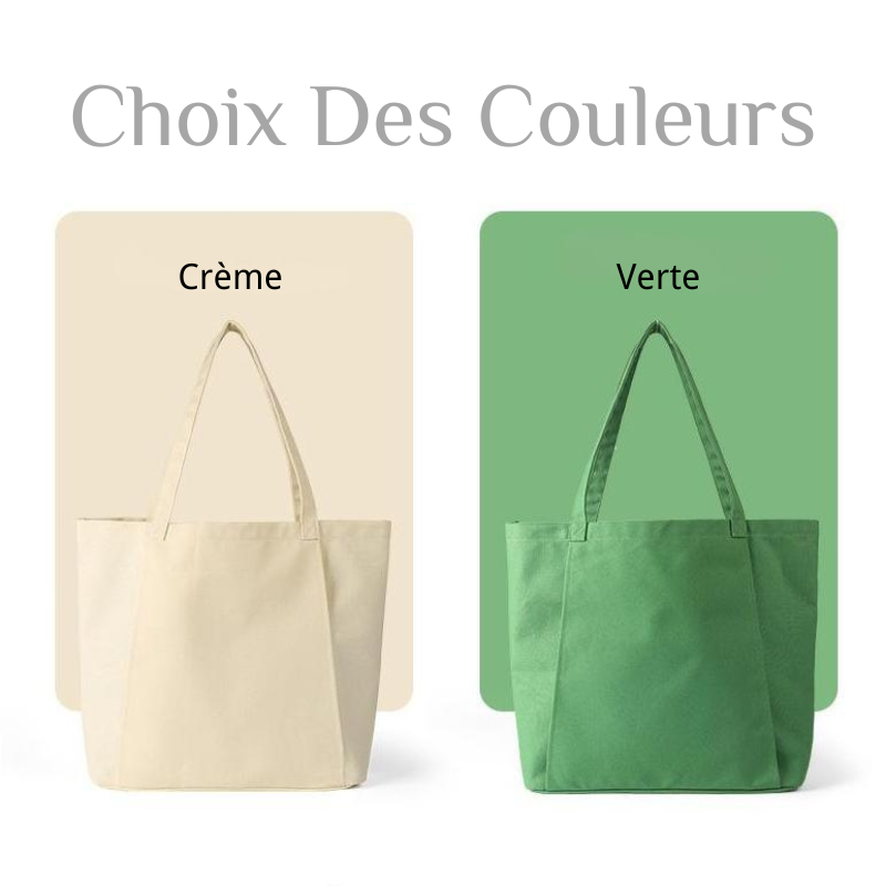 Sac en toile personnalisé multifonctionnel de grande capacité pour tapis de yoga (tapis de yoga non inclus)