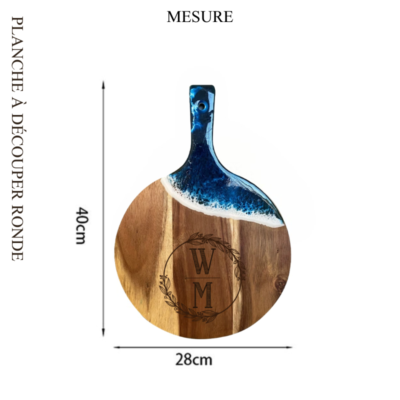 Planche à Découper Personnalisé Cadeau pour Couple Mariage et Pendaison de Crémaillère