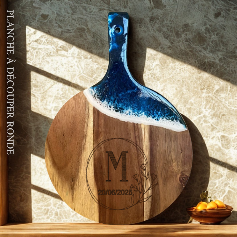 Planche à Découper Personnalisé Cadeau pour Couple Mariage et Pendaison de Crémaillère