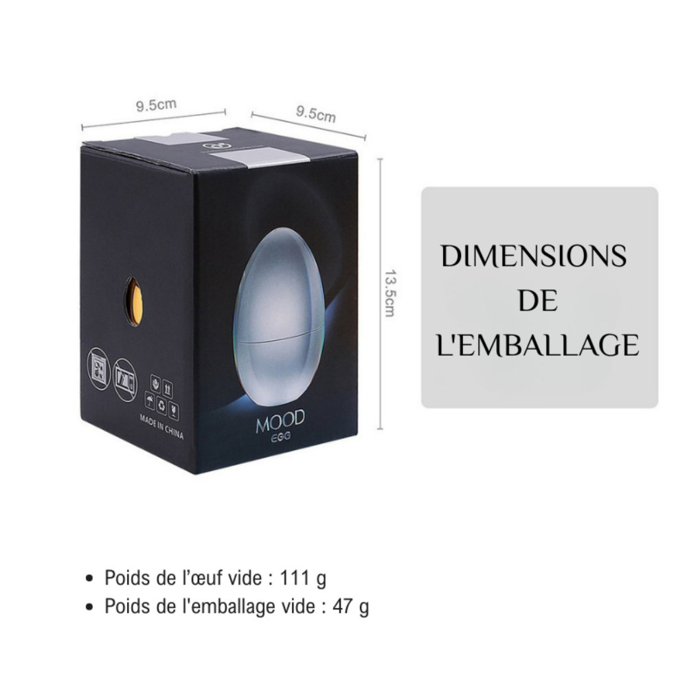 Ensemble de Couverts 6 Pièces en Acier Inoxydable avec Boîte en Forme d'Œuf de Rose