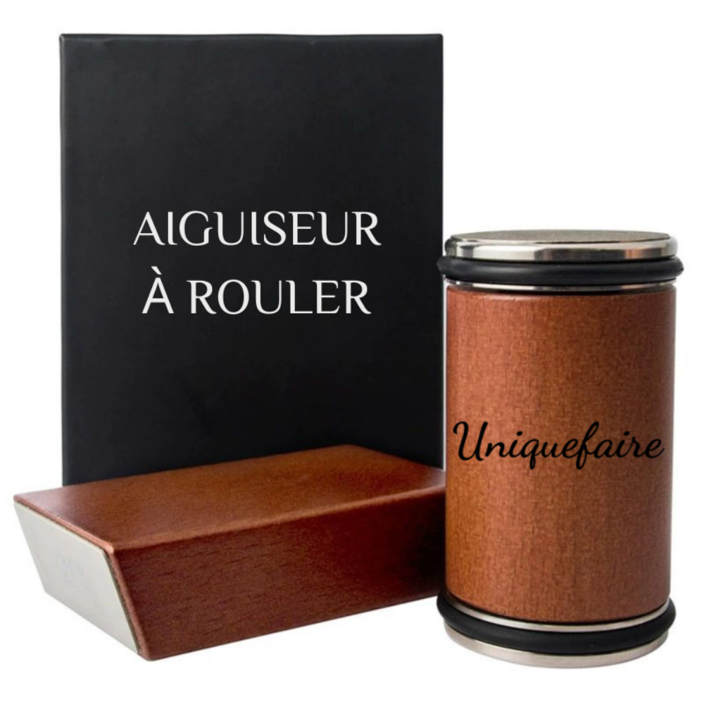 Aiguiseur de Couteaux en Disques Diamantés Pierre à Aiguiser à Rouler