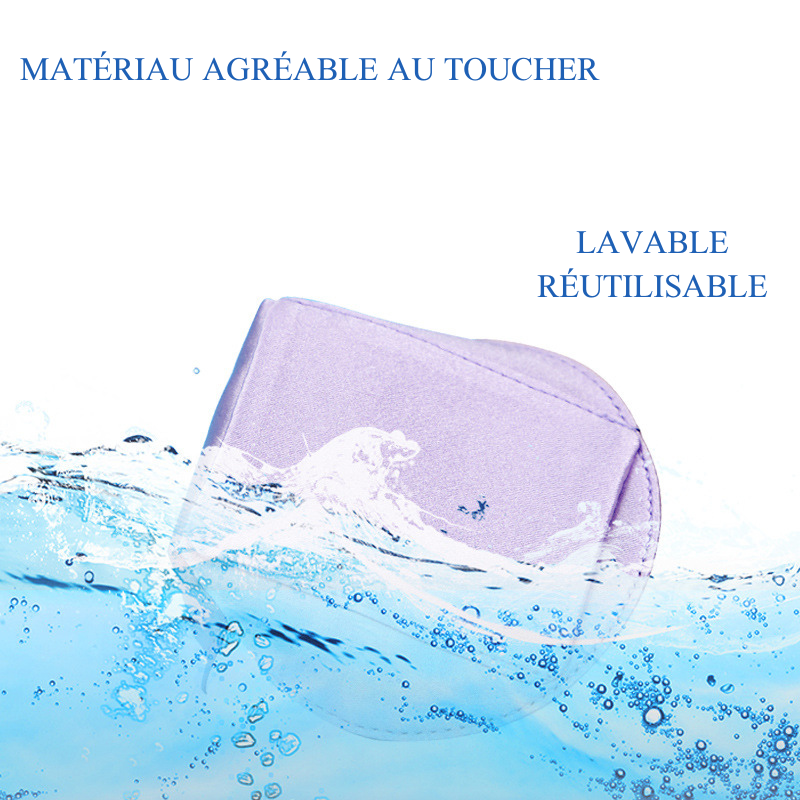 Couvre-lunettes en soie pour enfants pour Amblyopie Strabisme Couvre-lunettes correctif