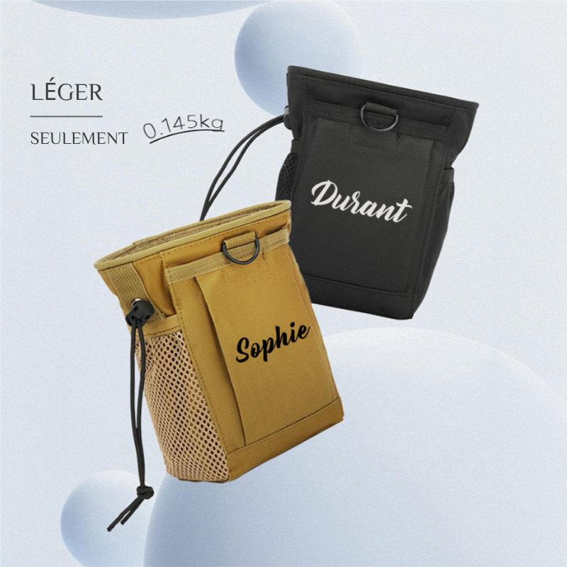 Sac Ceinture en Tissu d'Oxford Sac d'Outils Portable pour l'Extérieur