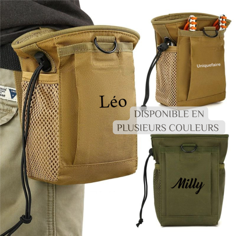Sac Ceinture en Tissu d'Oxford Sac d'Outils Portable pour l'Extérieur