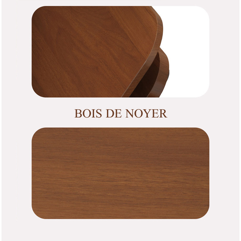 Support à livres en noyer réglable pour Livres et Tablette iPad Cadeau personnalisé