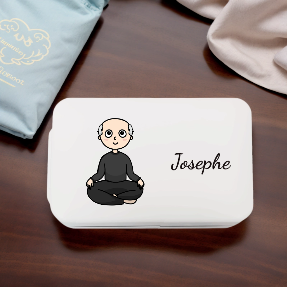 Pilulier Semainier 7 Jours Boîte à Pilules Personnalisable avec Compartiments Séparés