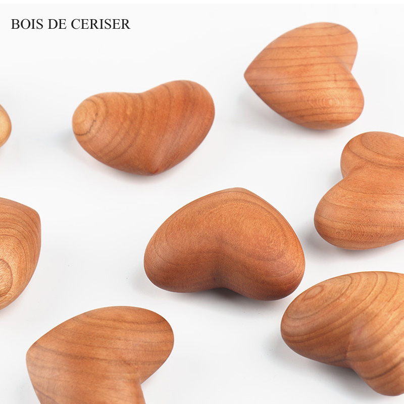 Déco Cœur en Bois avec Inscription Personnalisée Cadeau Porte-bonheur