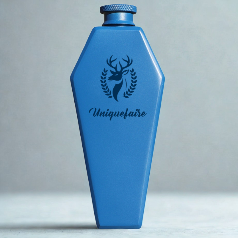 Mini Flasque de 3,5 oz (100 ml) Personnalisée - Pot à Vin Portable en Inox 304