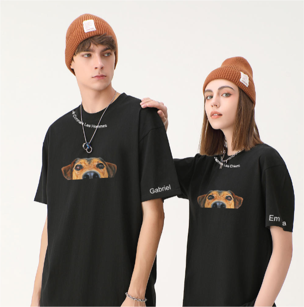 Neutural T-shirt En Pur Coton