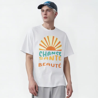 T-shirt en 100% coton personnalisé avec texte pour adulte