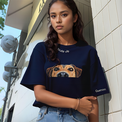 Neutural T-shirt En Pur Coton