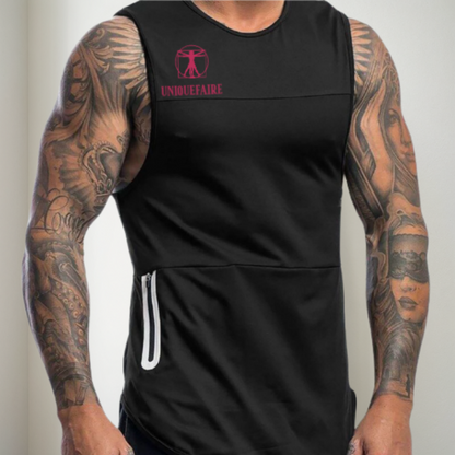 Débardeur pour Sport Homme – Personnalisable avec Nom