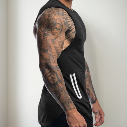 Débardeur pour Sport Homme – Personnalisable avec Nom