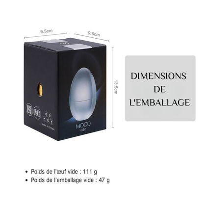 Ensemble de Couverts 6 Pièces en Acier Inoxydable avec Boîte en Forme d'Œuf de Rose