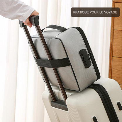 Sac à Documents Anti-feu avec Mots de Passe pour Voyager