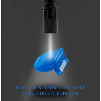 Couvre-lunettes en soie pour enfants pour Amblyopie Strabisme Couvre-lunettes correctif