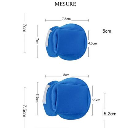 Couvre-lunettes en soie pour enfants pour Amblyopie Strabisme Couvre-lunettes correctif