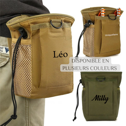 Sac Ceinture en Tissu d'Oxford Sac d'Outils Portable pour l'Extérieur