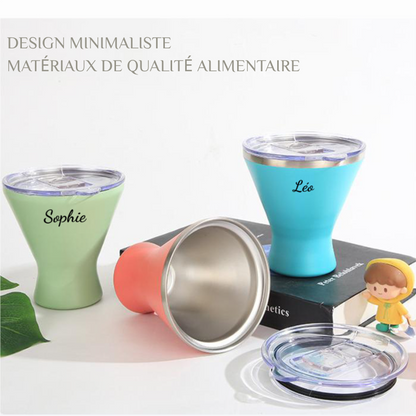 Thermos Mini en Acier Inoxydable pour Voyage Tasse Thermique à Glace
