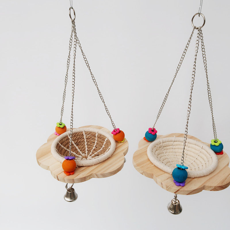 Nid en Bois  Chaud pour Oisseaux de Compagnie Cadeau pour Amoureux des Animaux