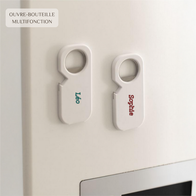 Ouvre-Bouteilles Magnétique Multifonction
