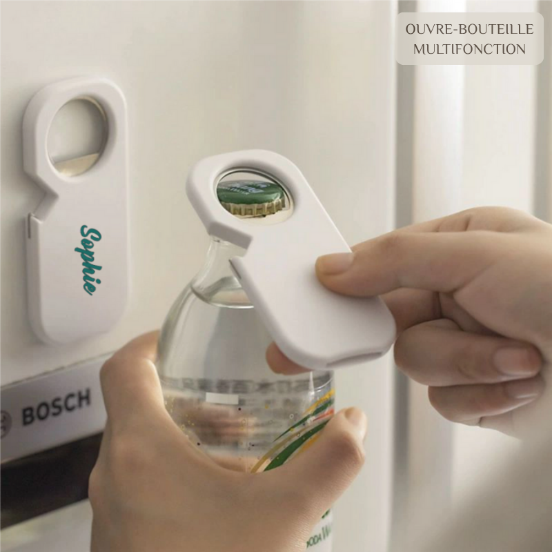 Ouvre-Bouteilles Magnétique Multifonction