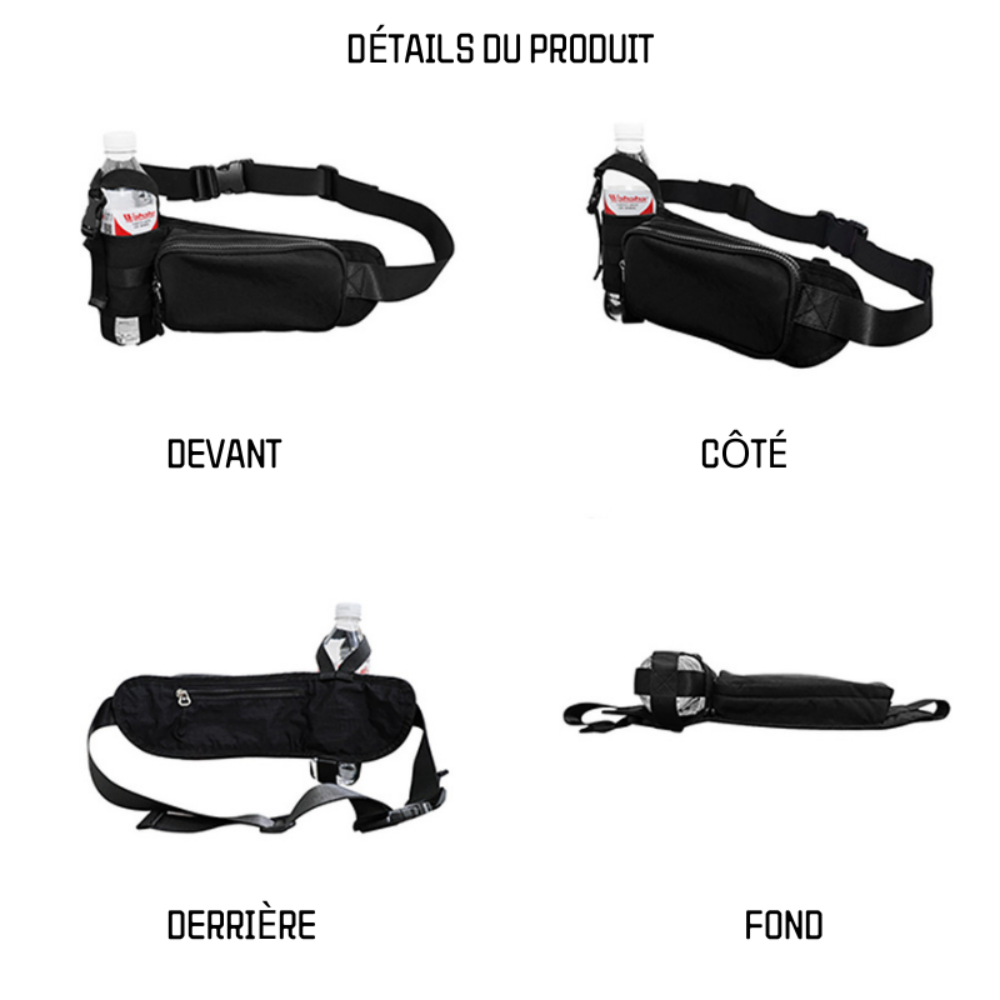 Sac pour Sport Portable et Simple à Porter à la Taille