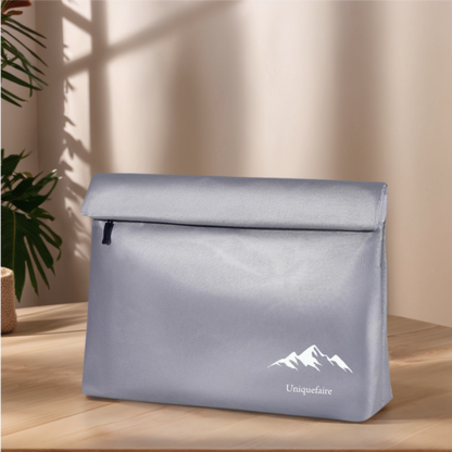 Pochette Documents Ignifuge et Étanche Sac à Documents Anti-feu Pour les Documents Précieux