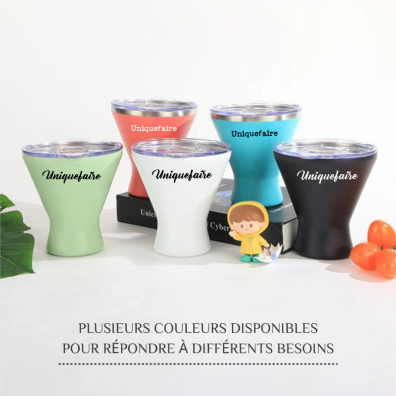 Thermos Mini en Acier Inoxydable pour Voyage Tasse Thermique à Glace