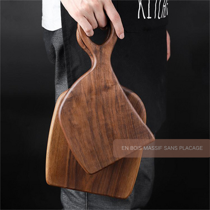 Planche à Découper en Bois Double pour Couples