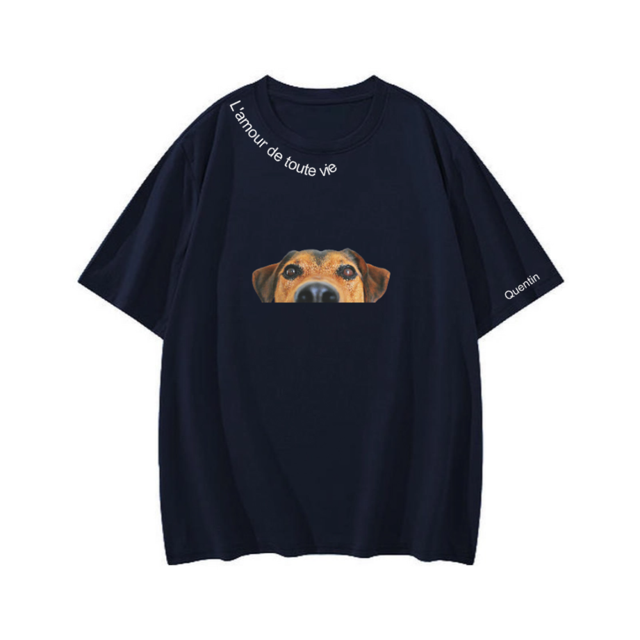 Neutural T-shirt En Pur Coton