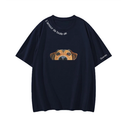 Neutural T-shirt En Pur Coton